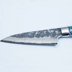 Takeshi Saji VG10 Cross Tsuchime Kurouchi Pinecone Petty 9 cm