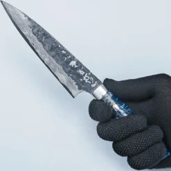 Takeshi Saji VG10 Cross Tsuchime Kurouchi Pinecone Petty 15 cm