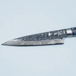 Takeshi Saji VG10 Cross Tsuchime Kurouchi Pinecone Petty 15 cm
