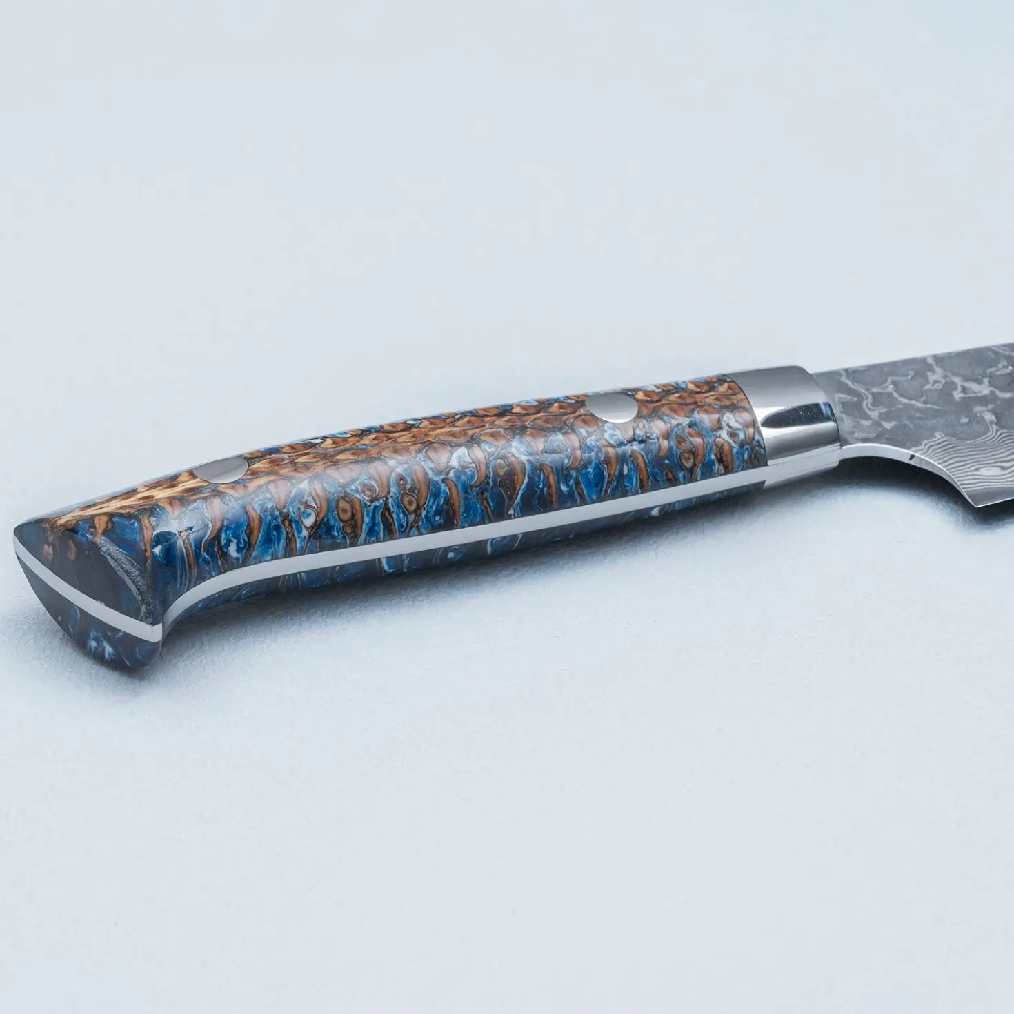 Takeshi Saji VG10 Cross Tsuchime Kurouchi Pinecone Petty 15 cm