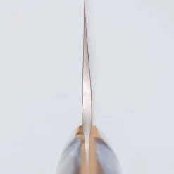 Takeshi Saji VG10 Cross Tsuchime Kurouchi Pinecone Gyuto 21 cm