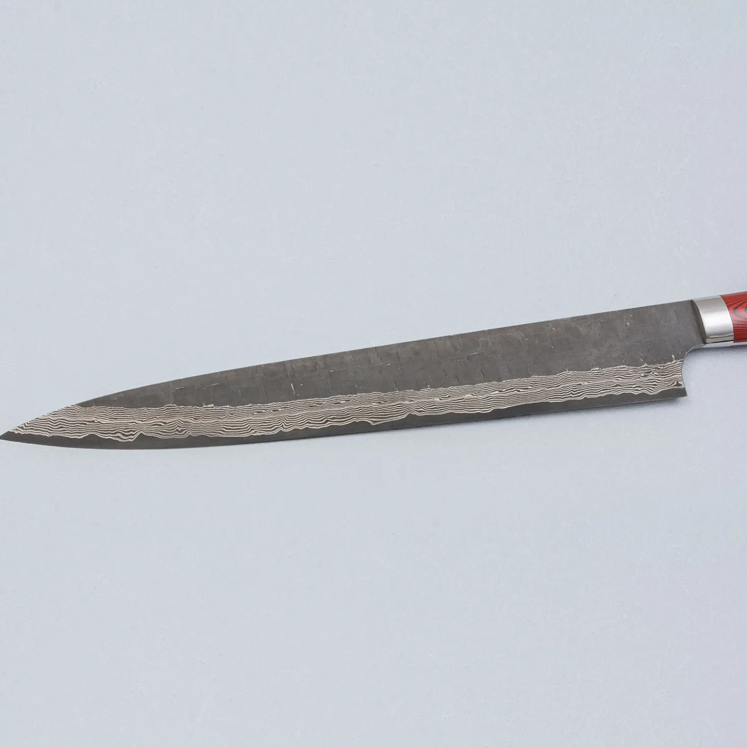 Takeshi Saji VG10 Cross Tsuchime Kurouchi Sujihiki 27 cm