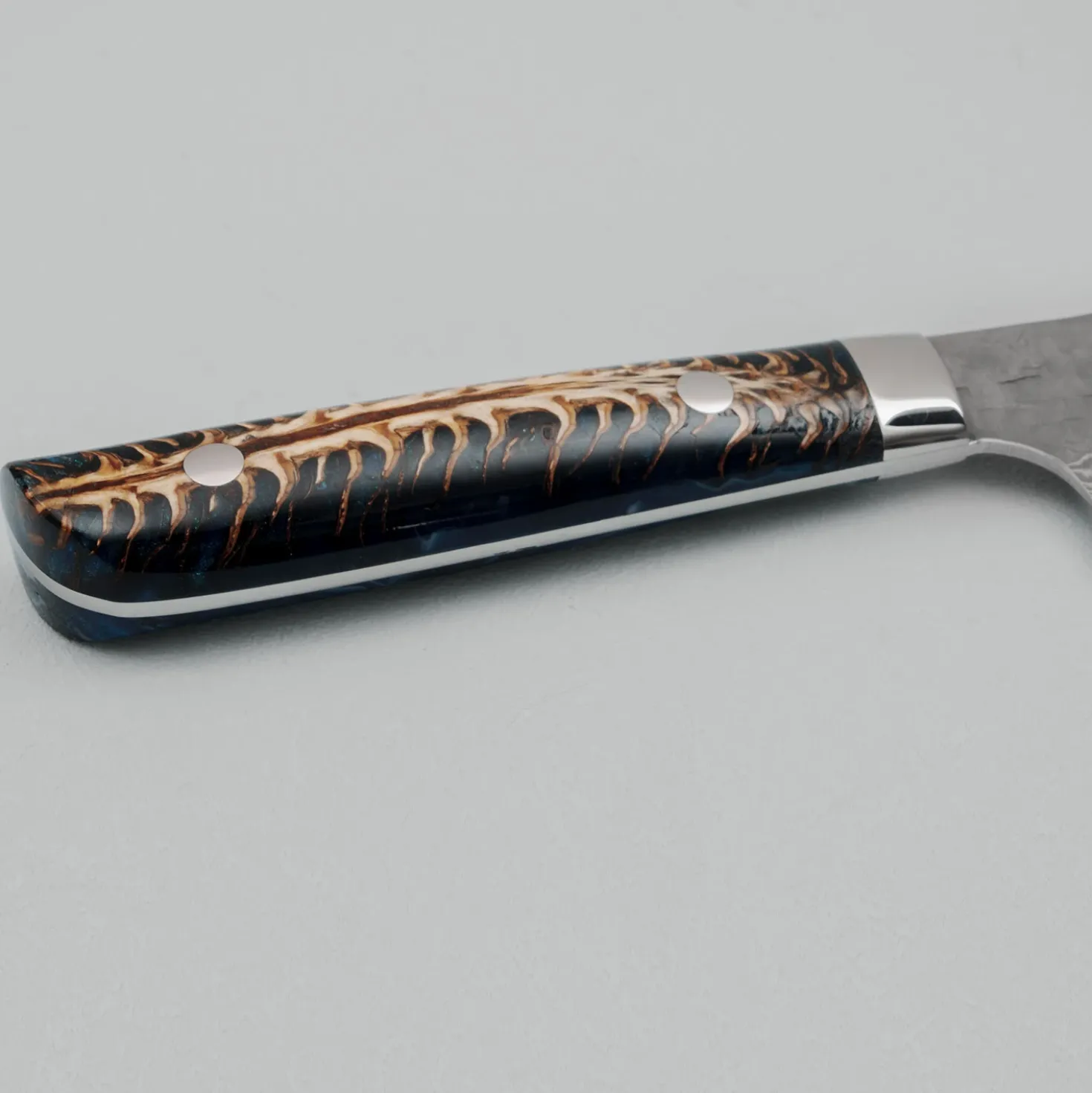 Takeshi Saji VG10 Cross Tsuchime Kurouchi Pinecone Sujihiki 27 cm