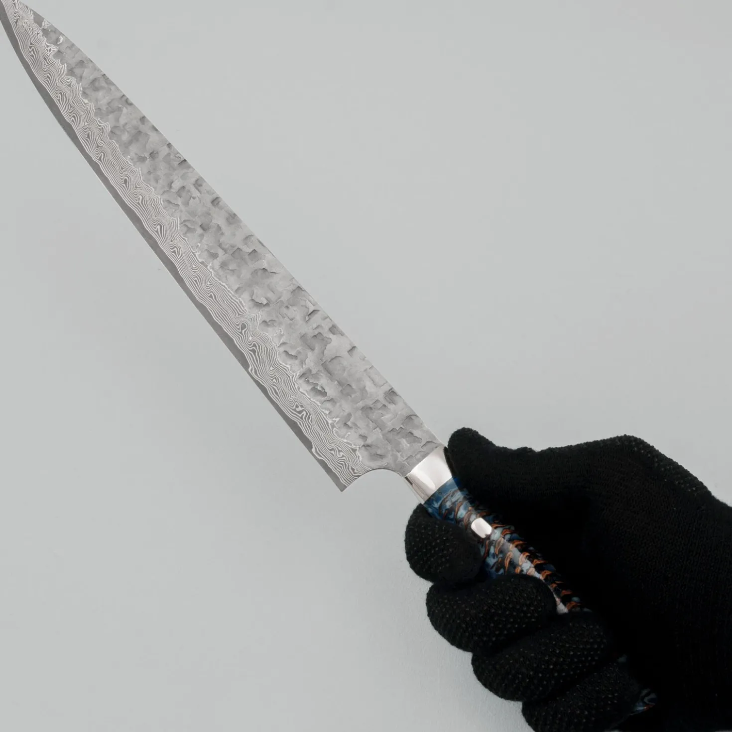 Takeshi Saji VG10 Cross Tsuchime Kurouchi Pinecone Sujihiki 27 cm