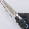 Takeshi Saji VG10 Cross Tsuchime Kurouchi Pinecone Santoku 18 cm