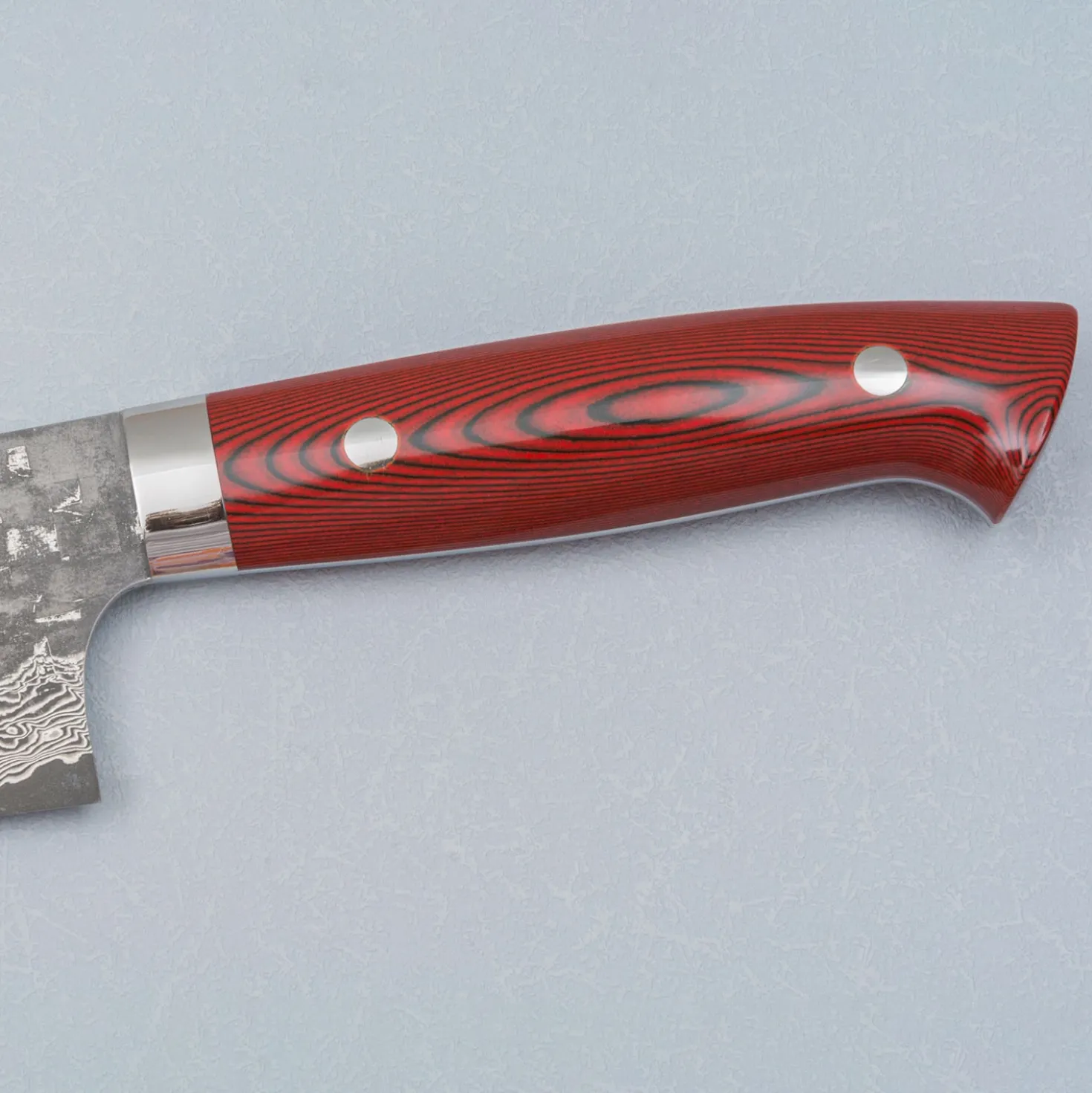 Takeshi Saji VG10 Cross Tsuchime Kurouchi Gyuto 24 cm