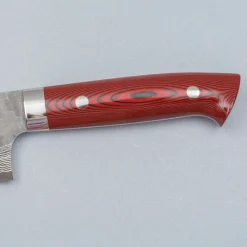 Takeshi Saji VG10 Cross Tsuchime Kurouchi Gyuto 21 cm