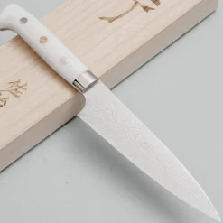 Takeshi Saji VG10 Diamond Finish Corian Petty 15 cm