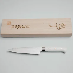 Takeshi Saji VG10 Diamond Finish Corian Petty 15 cm