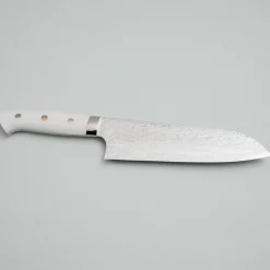 Takeshi Saji VG10 Diamond Finish Corian Santoku 18 cm