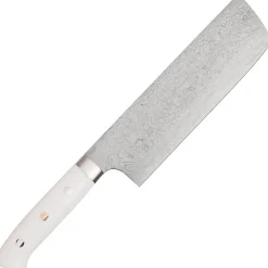 Takeshi Saji VG10 Diamond Finish Corian Nakiri 17 cm
