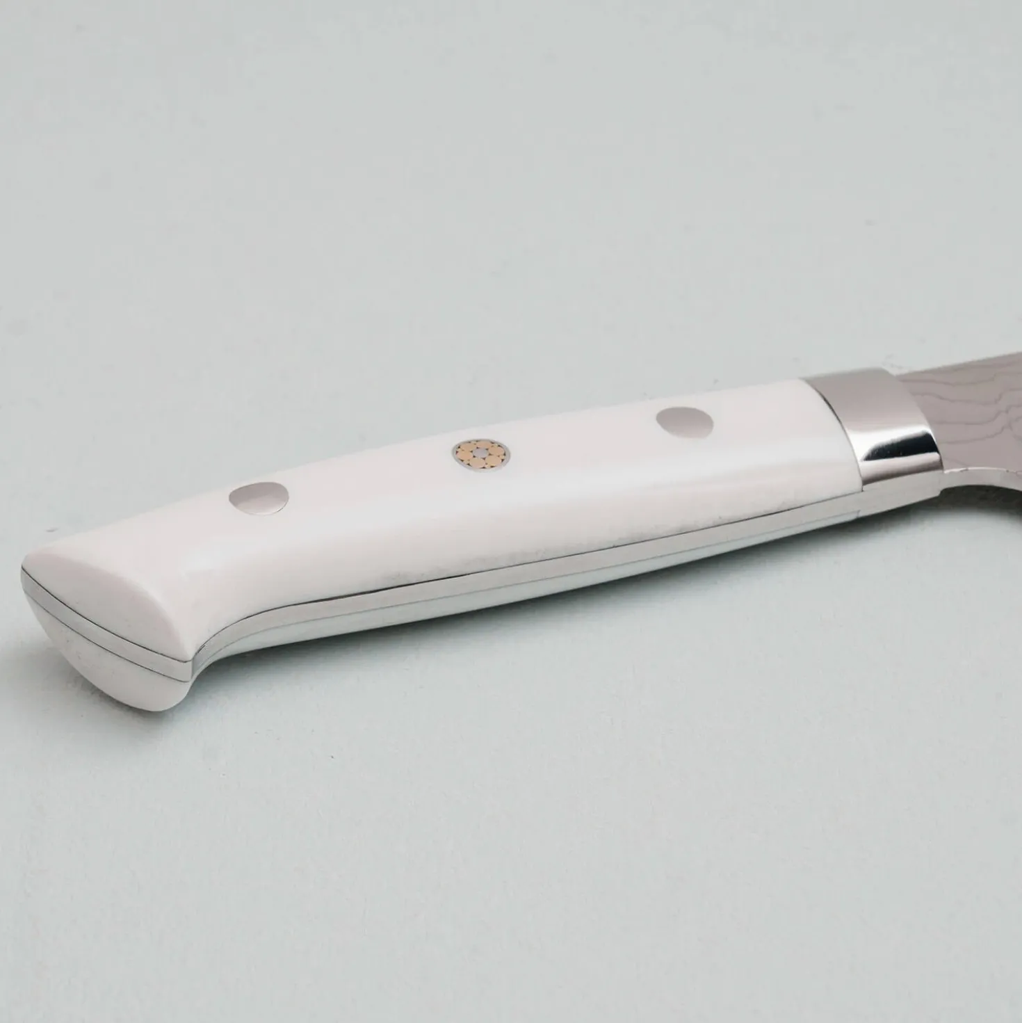 Takeshi Saji VG10 Diamond Finish Corian Gyuto 21 cm