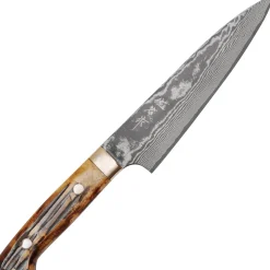 Takeshi Saji VG10 Nickel Damast Staghorn Petty 15 cm