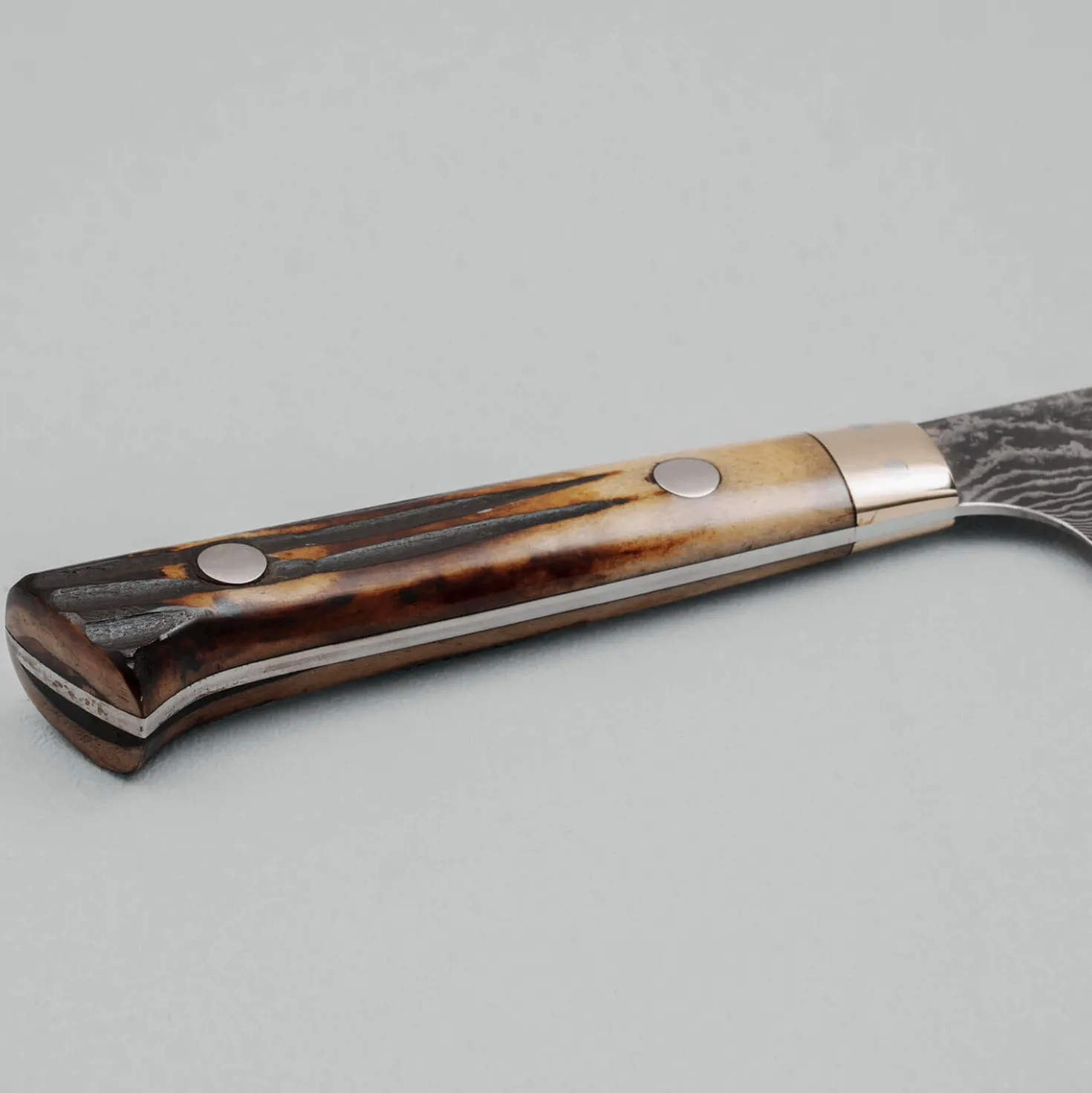 Takeshi Saji VG10 Nickel Damast Staghorn Petty 9 cm