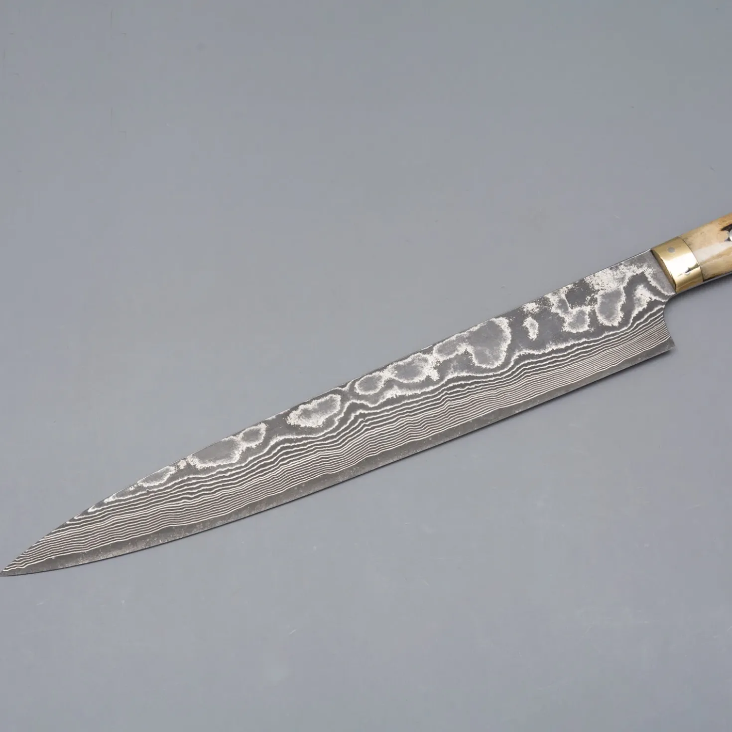 Takeshi Saji VG10 Nickel Damast Staghorn Sujihiki 27 cm