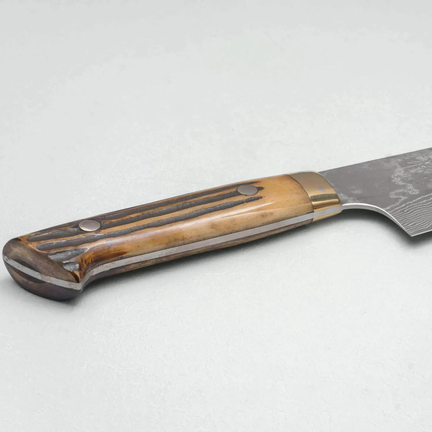 Takeshi Saji VG10 Nickel Damast Staghorn Bunka 17 cm