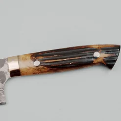 Takeshi Saji VG10 Nickel Damast Staghorn Gyuto 24 cm
