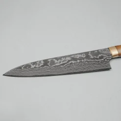 Takeshi Saji VG10 Nickel Damast Staghorn Gyuto 21 cm