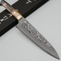 Takeshi Saji VG10 Nickel Damast Staghorn Gyuto 21 cm