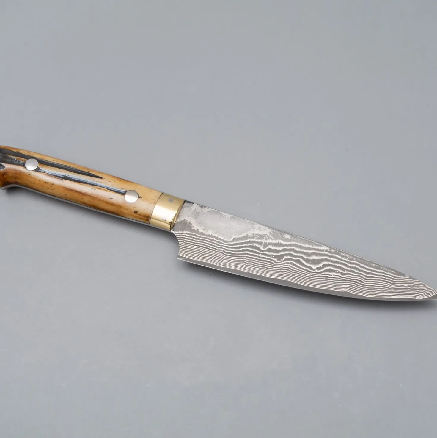Takeshi Saji VG10 Nickel Damast Staghorn Gyuto 18 cm