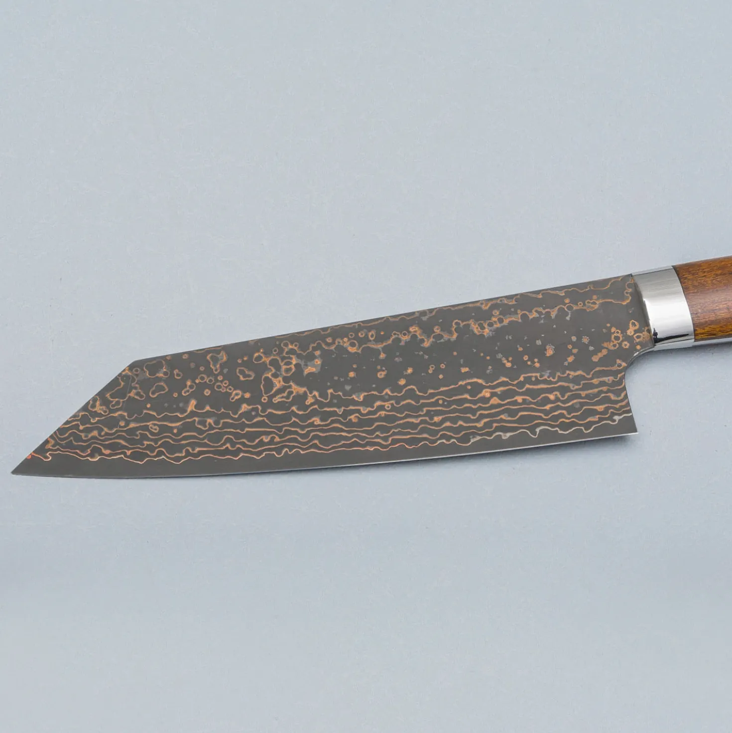 Takeshi Saji VG10 Rainbow Ironwood Bunka
