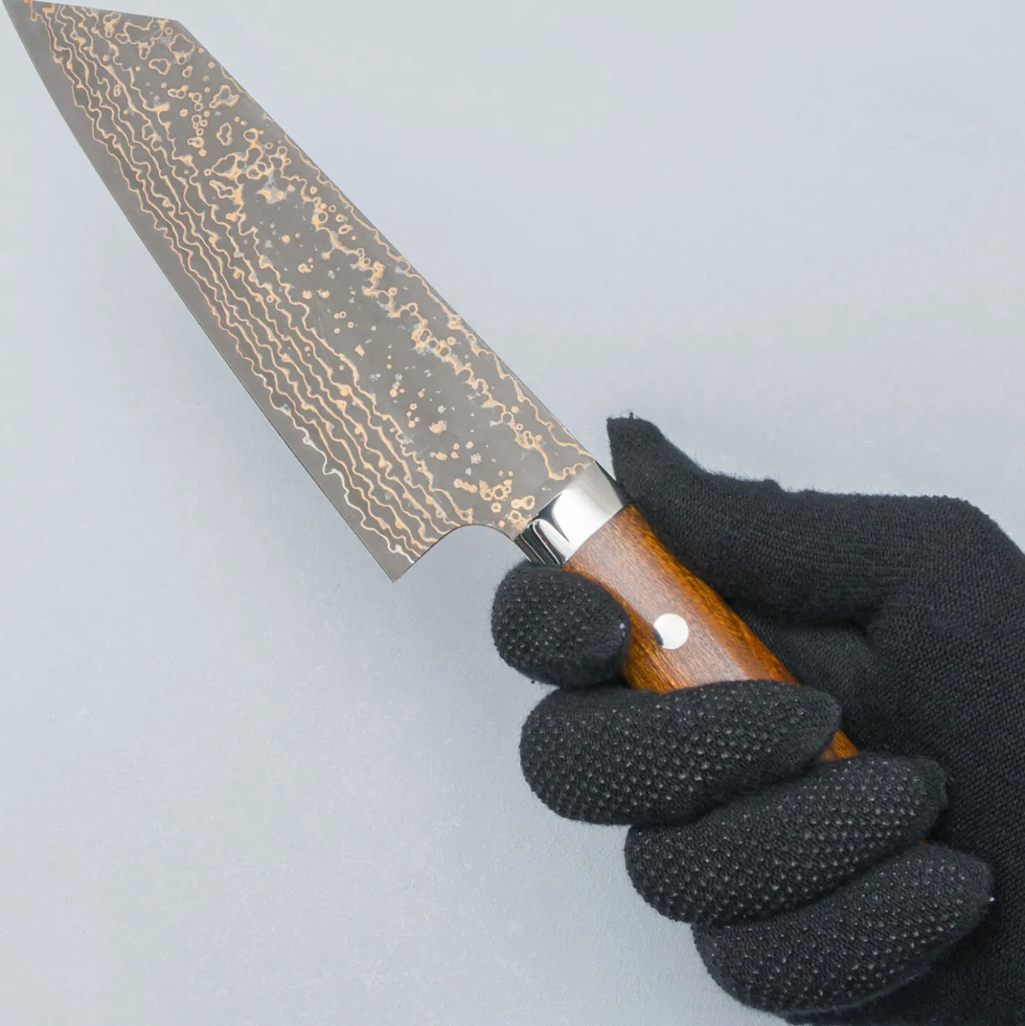 Takeshi Saji VG10 Rainbow Ironwood Bunka