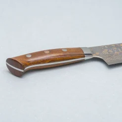 Takeshi Saji VG10 Rainbow Ironwood Bunka