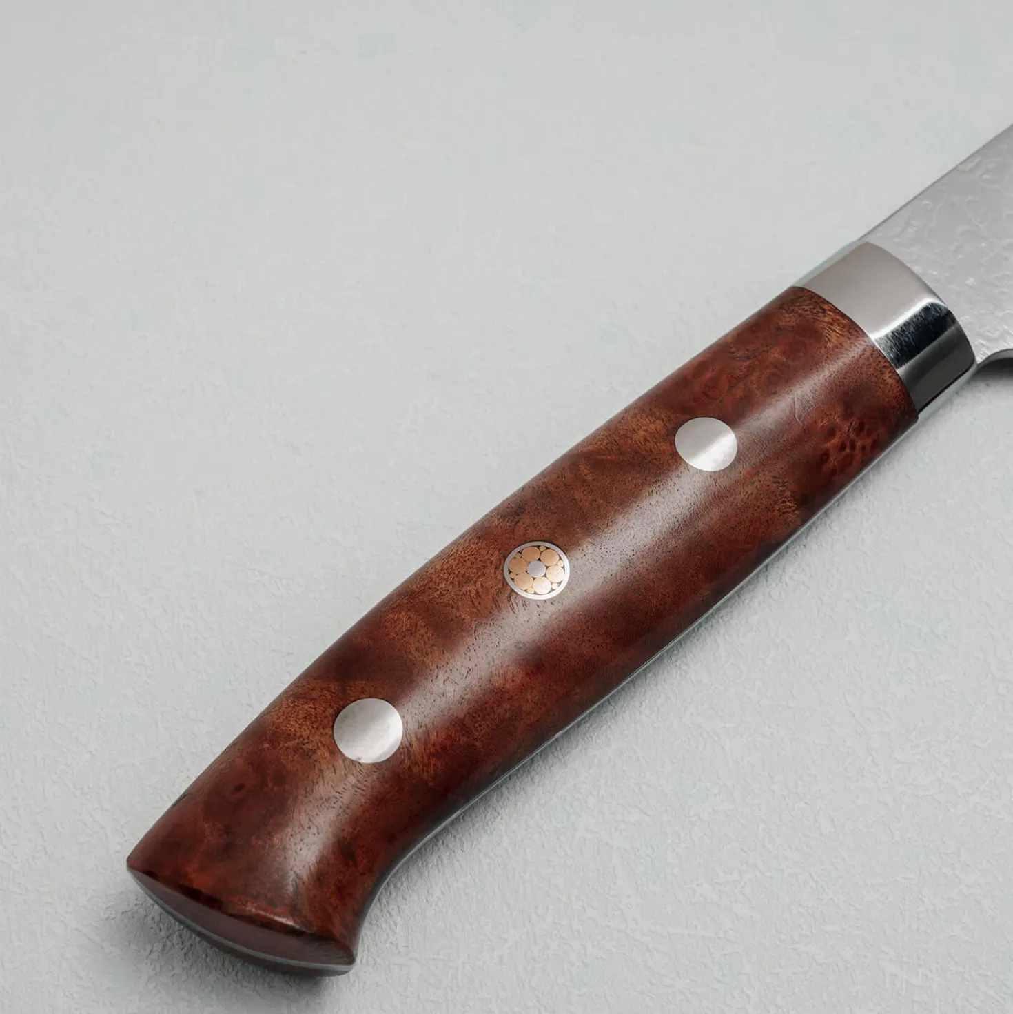 Takeshi Saji VG10 Rainbow Quince Gyuto 18 cm