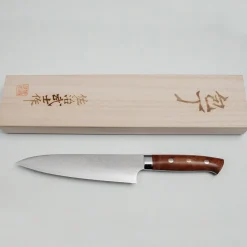 Takeshi Saji VG10 Rainbow Quince Gyuto 18 cm
