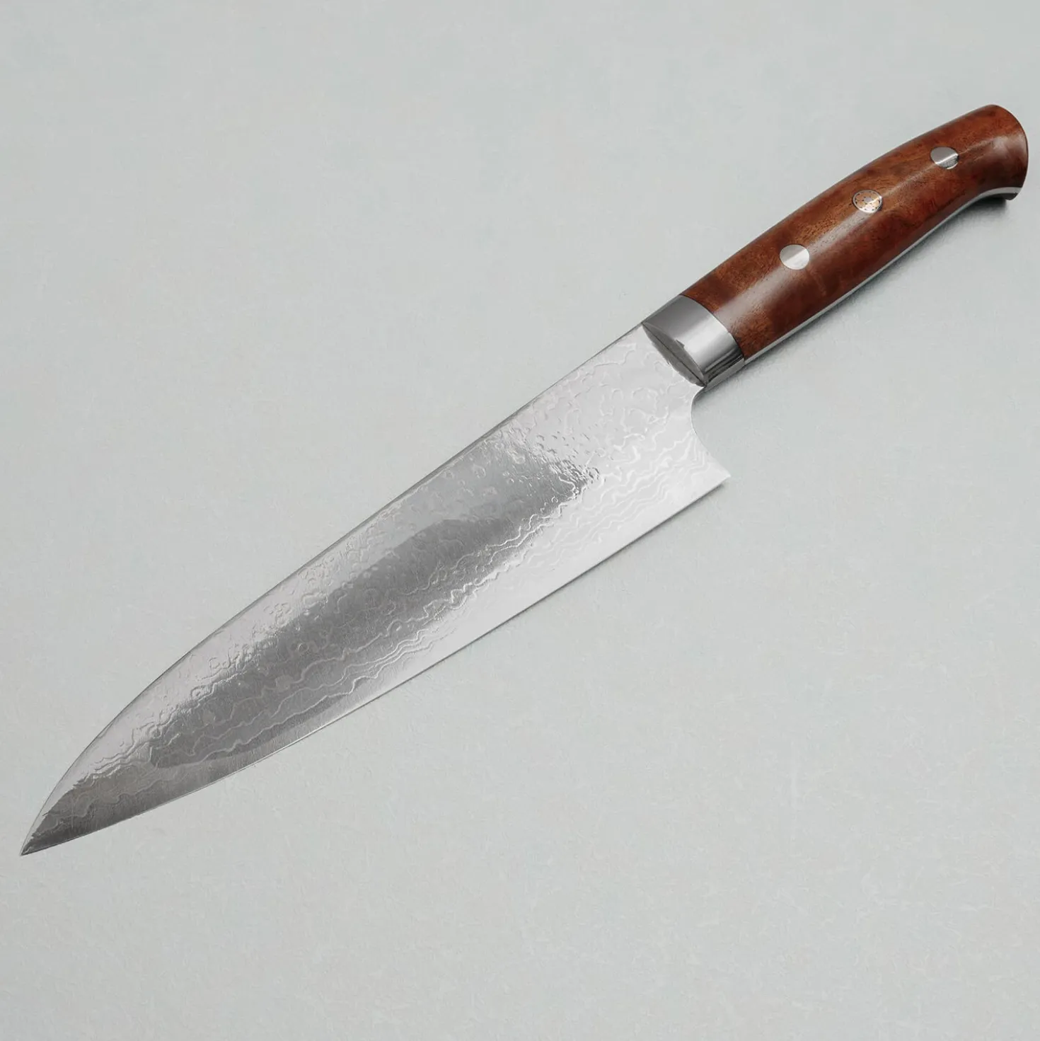 Takeshi Saji VG10 Rainbow Quince Gyuto 18 cm