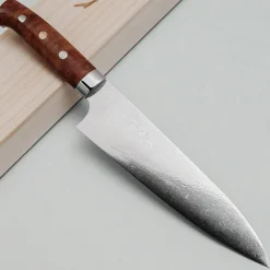 Takeshi Saji VG10 Rainbow Quince Gyuto 18 cm