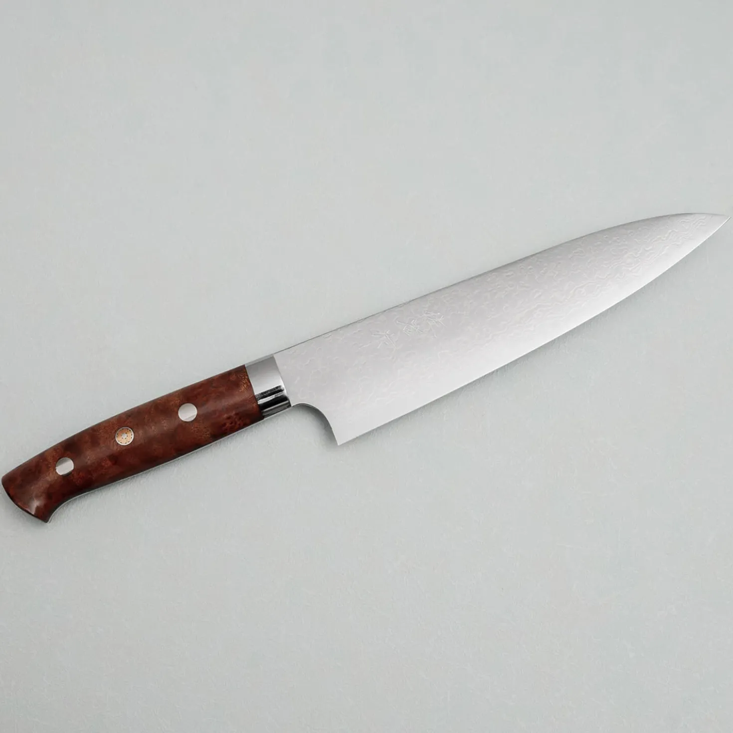 Takeshi Saji VG10 Rainbow Quince Gyuto 18 cm
