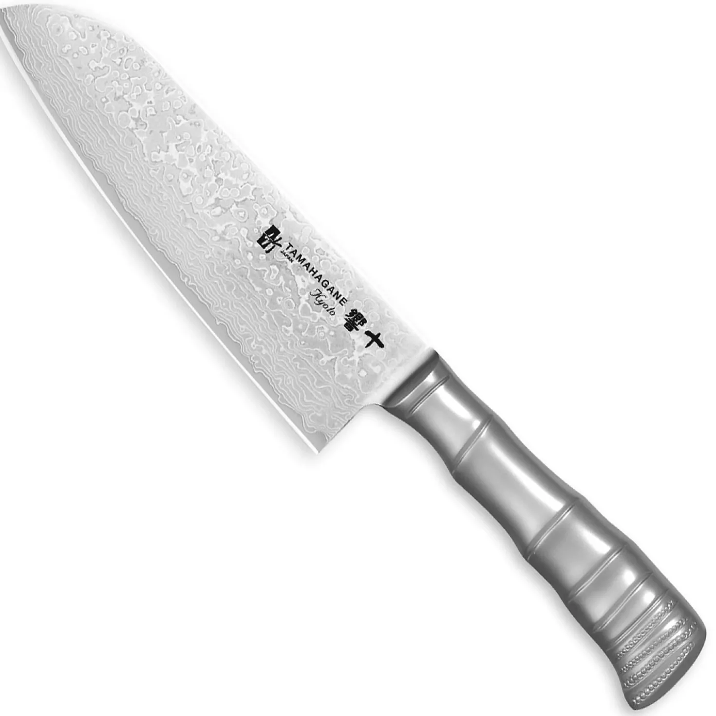 Tamahagane Bamboo Kyoto Santoku 17.5 cm