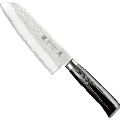 Tamahagane Tsubame Black Santoku 17 cm