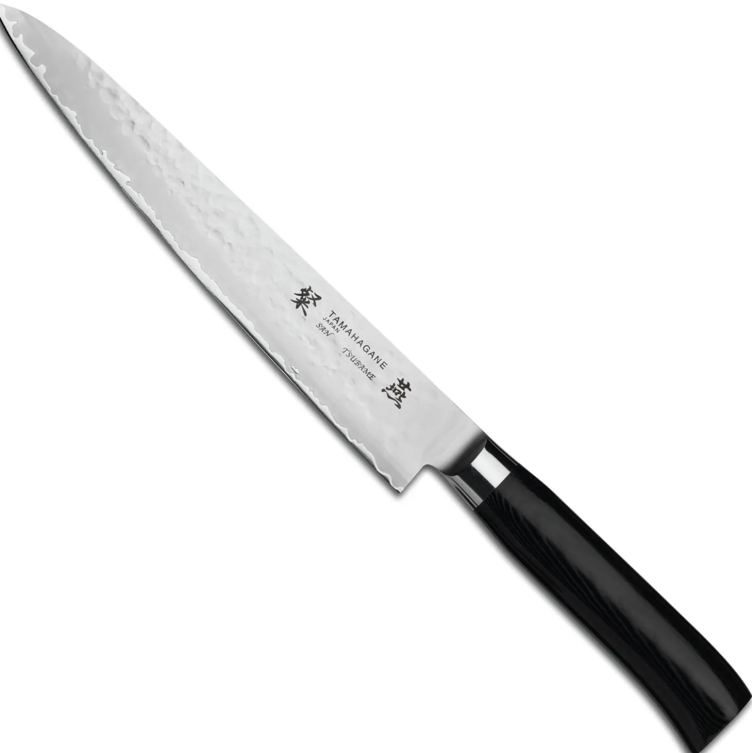 Tamahagane Tsubame Black Sujihiki 24 cm