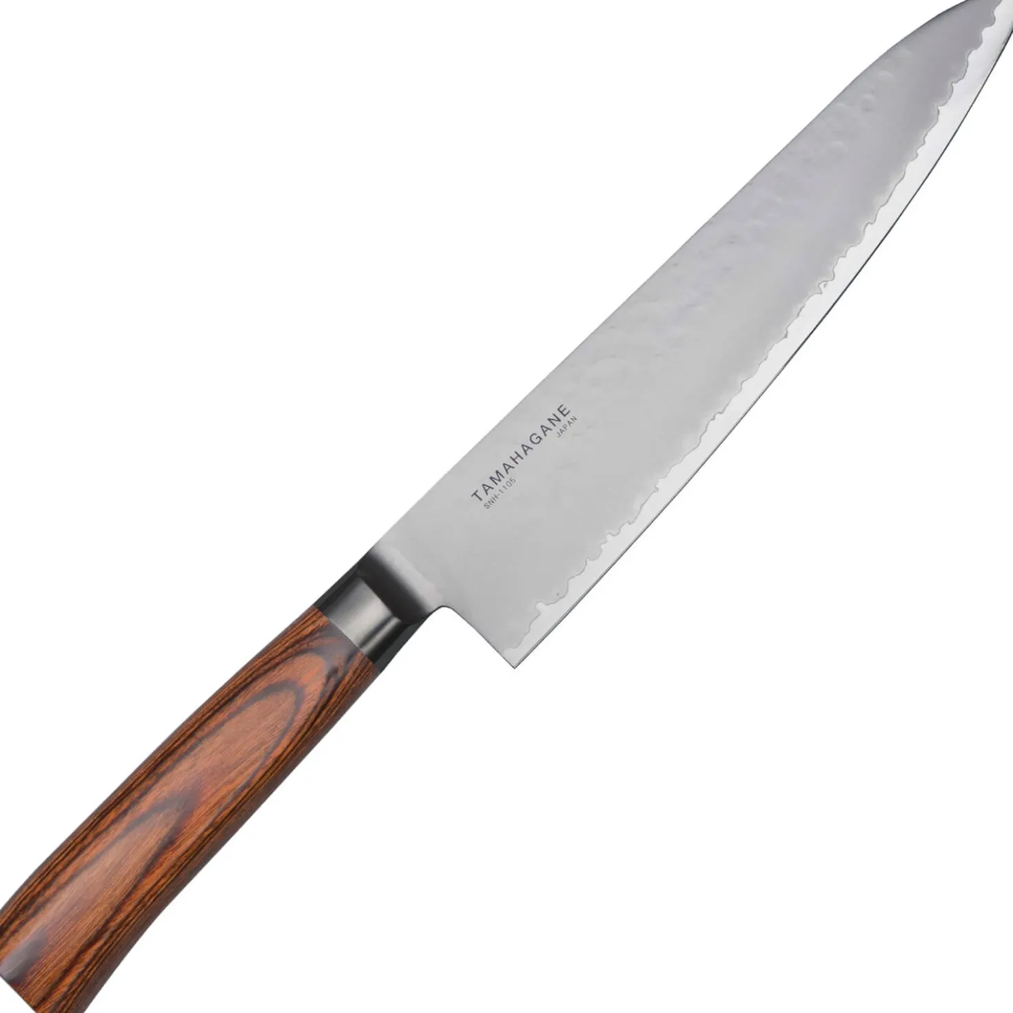 Tamahagane Tsubame Brown Gyuto 21 cm