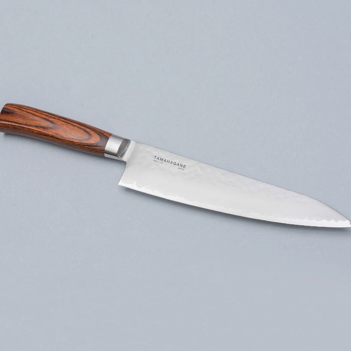 Tamahagane Tsubame Brown Gyuto 21 cm