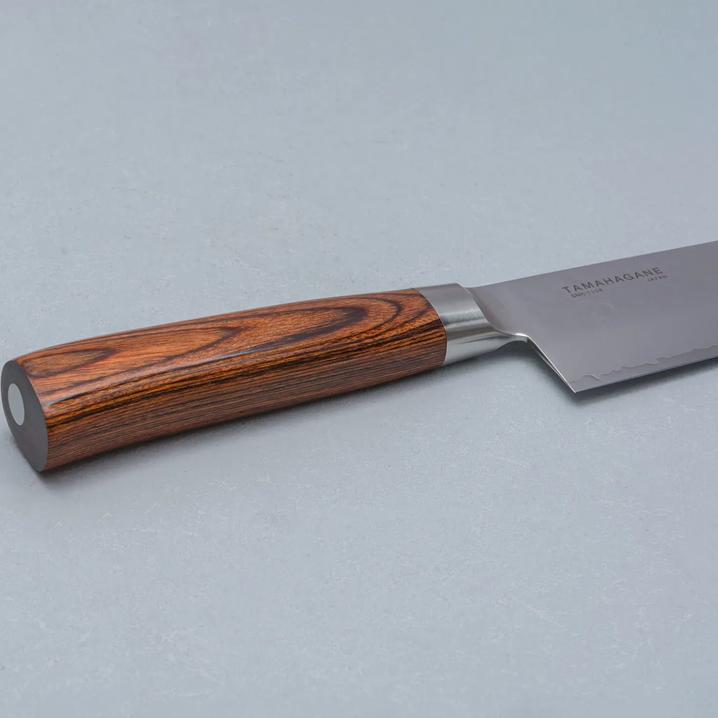 Tamahagane Tsubame Brown Gyuto 24 cm