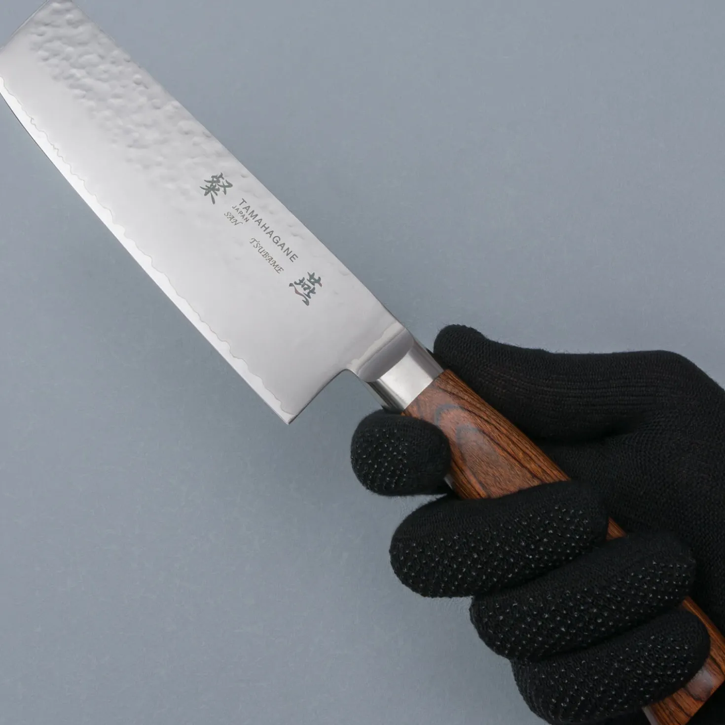 Tamahagane Tsubame Brown Nakiri 16 cm