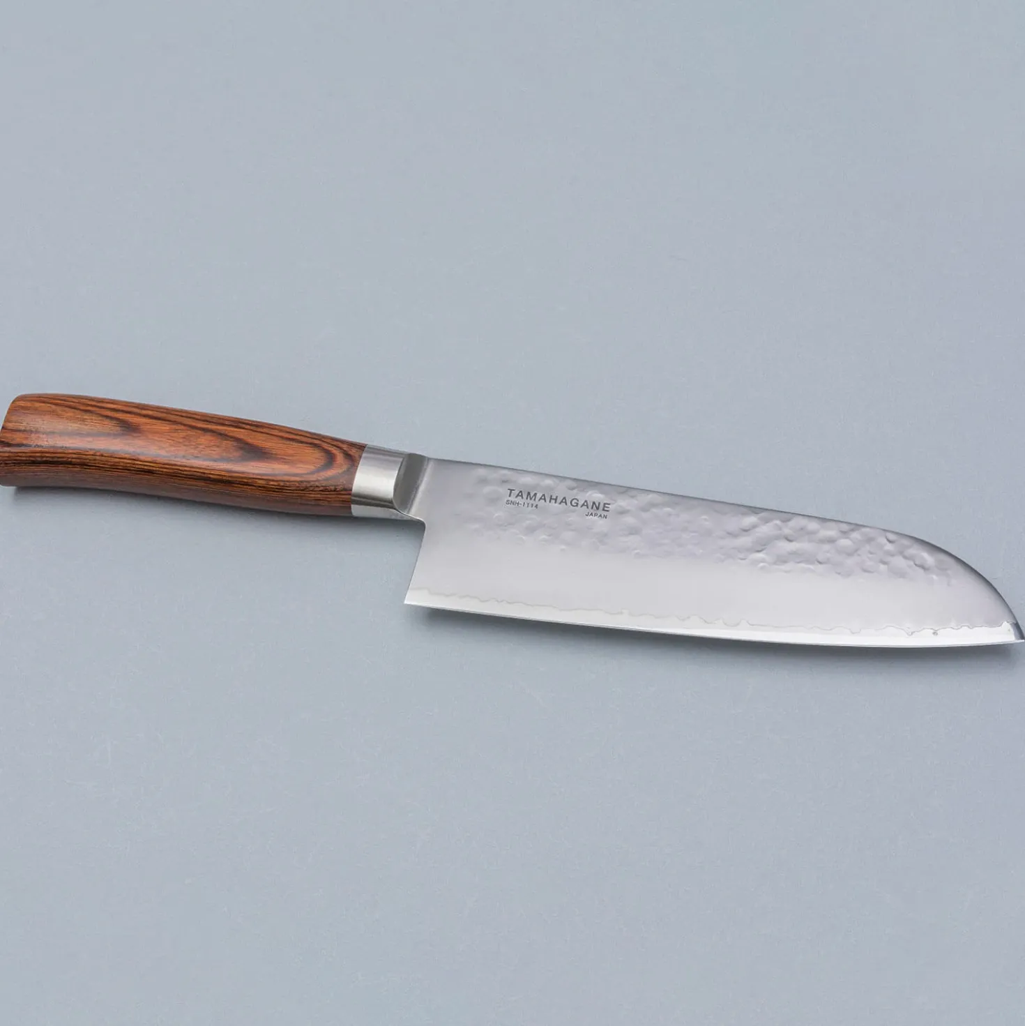 Tamahagane Tsubame Brown Santoku 17.5 cm