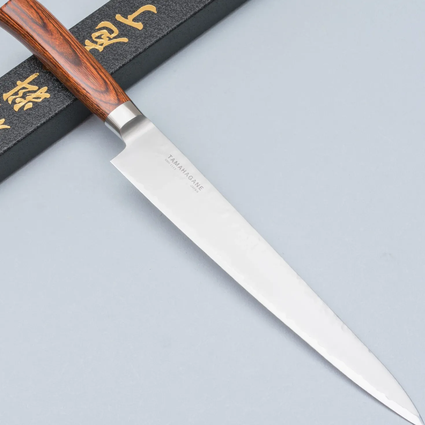 Tamahagane Tsubame Brown Sujihiki 24 cm