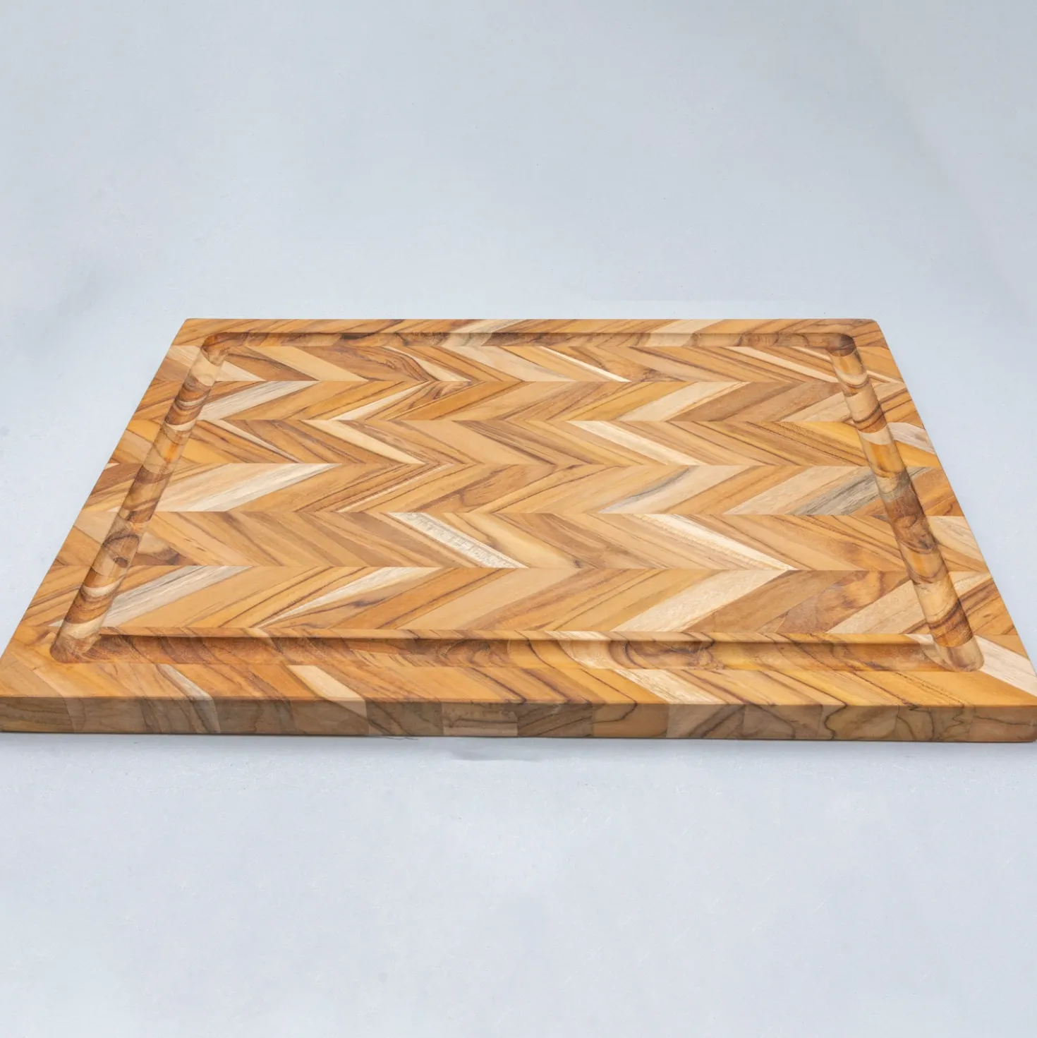 TeakHaus Teakhouten Plank Met Sapgeul 49 x 36 cm