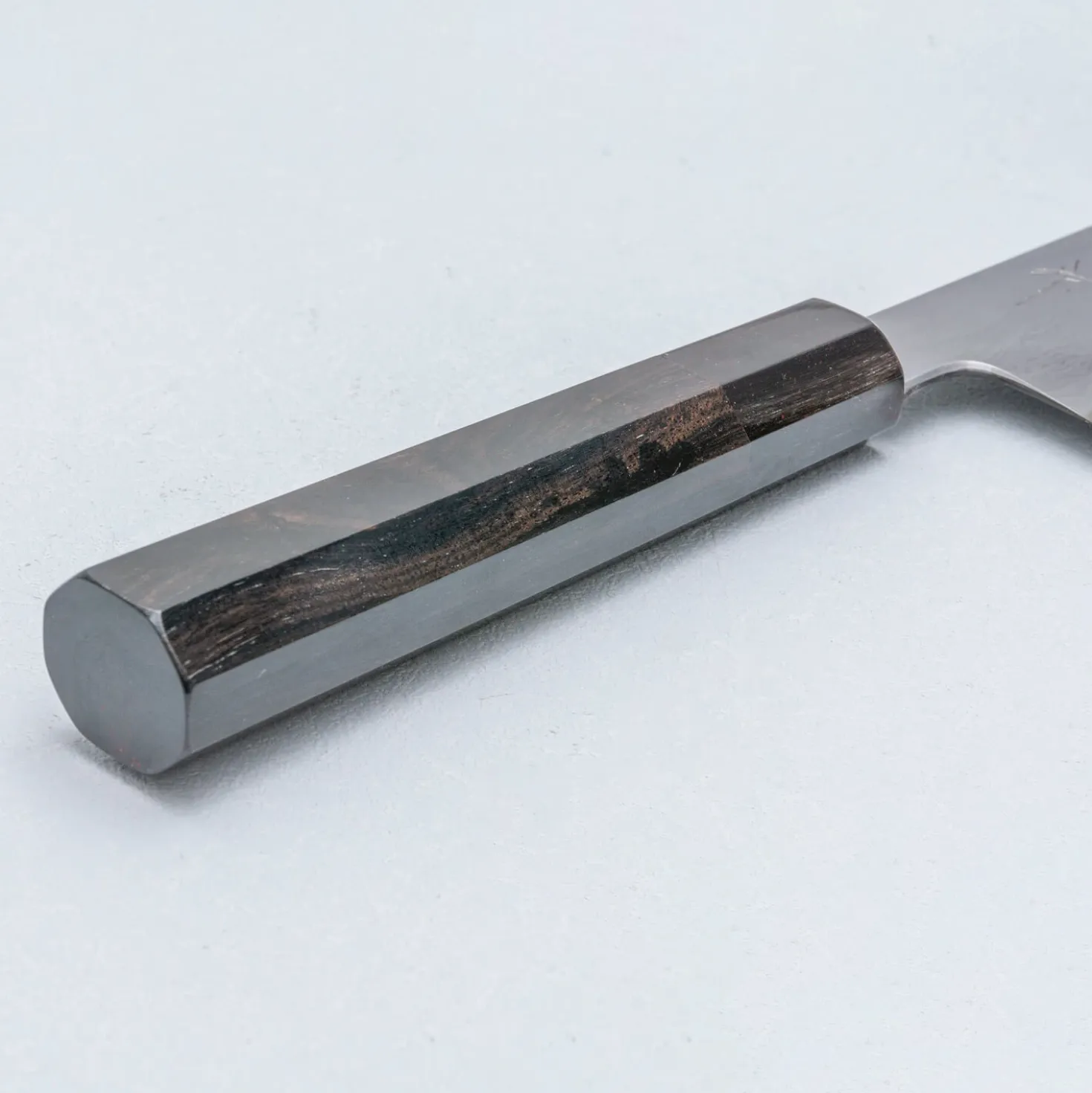 Tetsujin Hamono Aogami 2 Metal Flow Ebony Gyuto 210