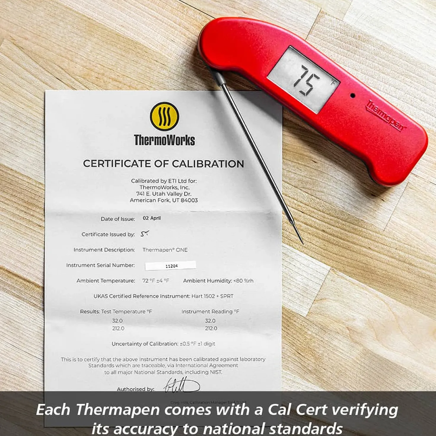 Thermapen One Thermometer Rood
