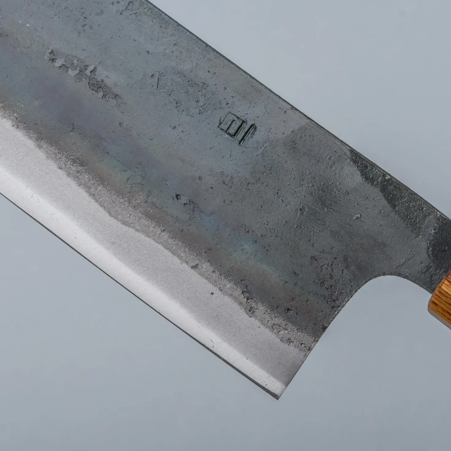 Tosa Tsukasa Shirogami Kurouchi Nakiri 18 cm