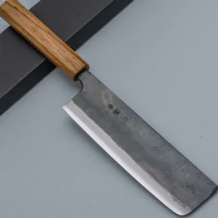 Tosa Tsukasa Shirogami Kurouchi Nakiri 16.5 cm