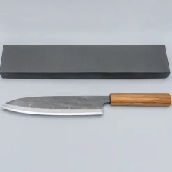 Tosa Tsukasa Shirogami Kurouchi Gyuto 21 cm