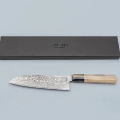 Toshitaka SG2 Damast Santoku 18 cm