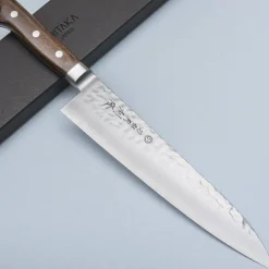 Toshitaka SG2 Tsuchime Brown Gyuto 21 cm