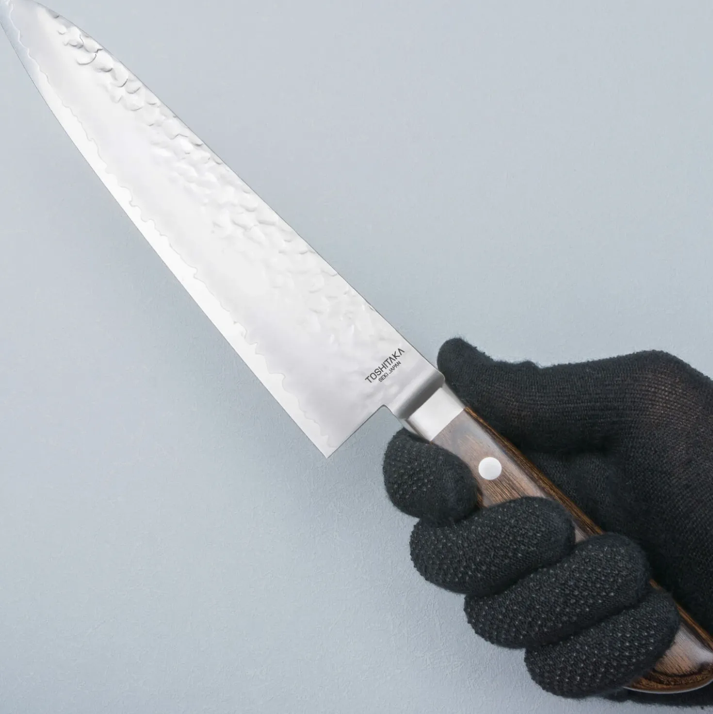 Toshitaka SG2 Tsuchime Brown Gyuto 21 cm